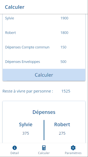 Android application Home Budget screenshort