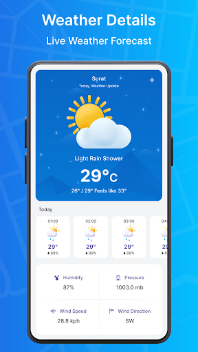 GPS Navigation Road Map Route