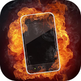 مقلب النار على شاشة هاتفك 2016 icon