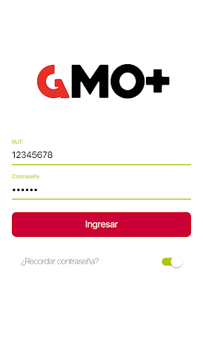 Android application GMO+ screenshort