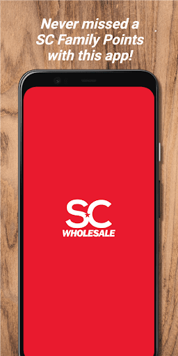 Android application SC Wholesale screenshort