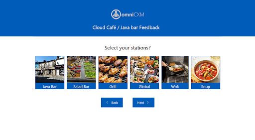 omniCXM - Customer Experience Screen 2