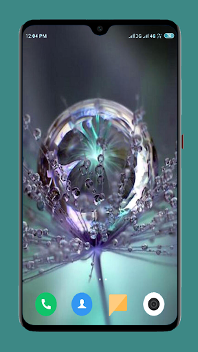 Waterdrop Wallpaper 4K Screen 3