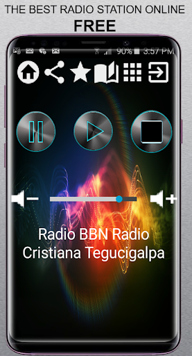 Android application Radio BBN Radio Cristiana Tegu screenshort