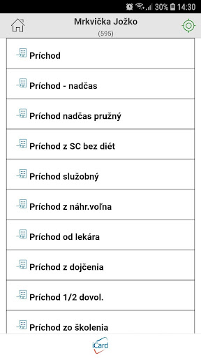 iCard ED Screen 2