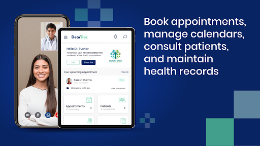 Android application DearDoc For Doctor screenshort