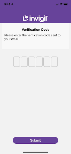 Android application Invigil screenshort