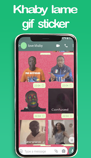 Animated Khaby Lame stickers WAStickersApps