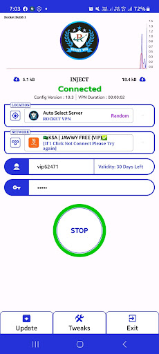 ROCKET VPN Fast and Secure