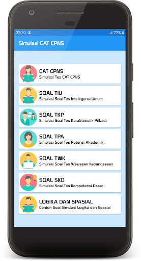 Soal CAT CPNS SKD SKB TPA Screen 3