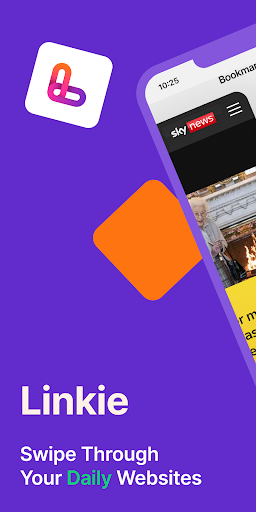 Android application Linkie - view your websites screenshort