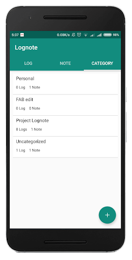 Lognote - Simple Log and Note Screen 3