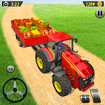 Cover Image of Herunterladen Offroad Farm Tractor Transport: Truck Driving Game 2.0 APK
