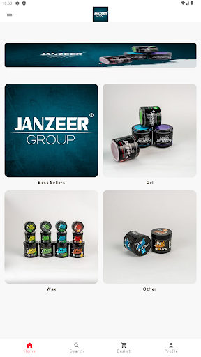 Android application Janzeer Group screenshort