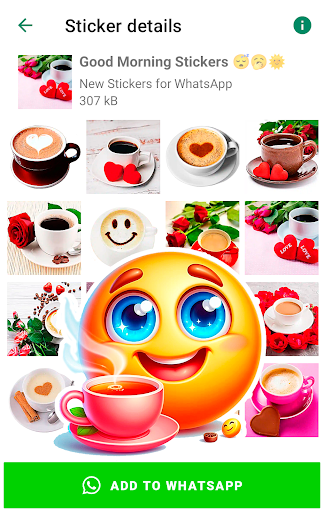 Emoji Stickers for WhatsApp screenshot 15