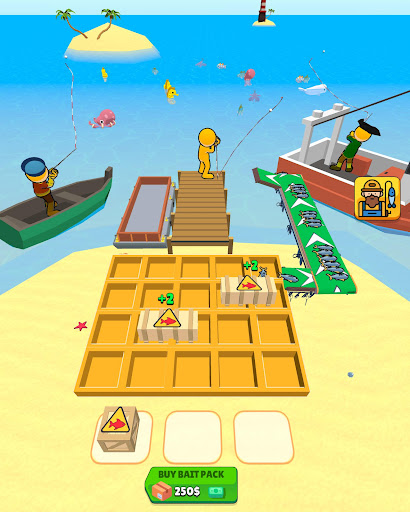 Android application Fishing Idle Clicker 3D screenshort