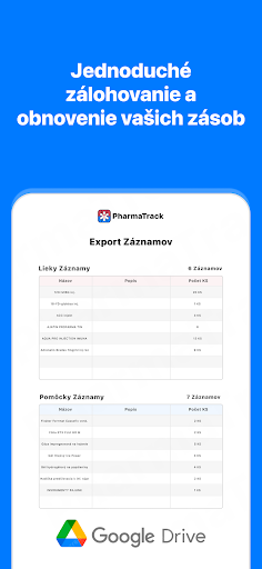 Liekosklad - Inventúra liekov screenshot 4