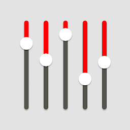Imej ikon Equalizer Datar - Penguat Bass