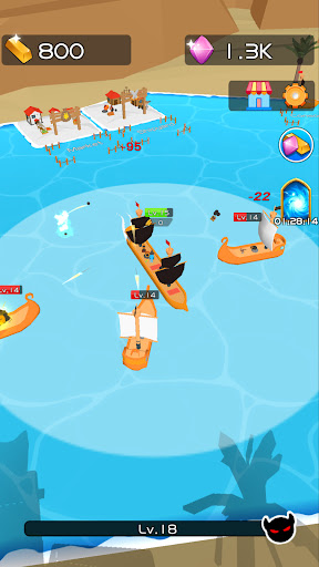 Android application Sea Battle Simulator:Ship Game screenshort