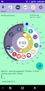 Biological Clock: track sleep Unknown