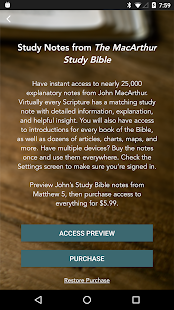 The Study Bible Screenshot