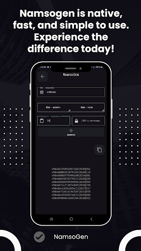 NamsoGen: BIN Checker - Namso Screenshot 2 - AppWisp.com