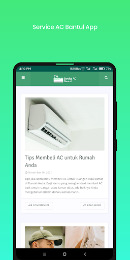 Service AC Bantul Screen 2