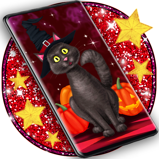 Halloween Wallpaper Black Cat Live Wallpapers Google Play のアプリ
