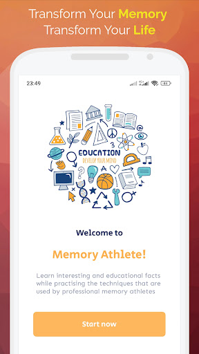 Android application MemFit: Memory Test & Training screenshort
