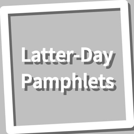Book, Latter-Day Pamphlets logo