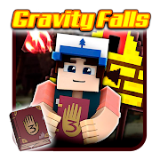Map Gravity Falls City + Mystery Mod