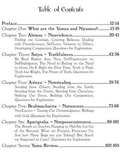 The Yamas and Niyamas