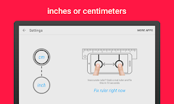 screenshot of Ruler App: Measure centimeters
