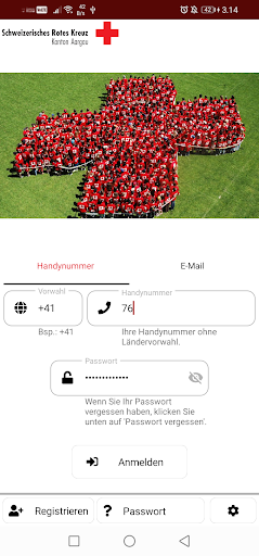 Android application SRK Aargau screenshort