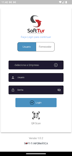 Android application SoftTur Leitor screenshort