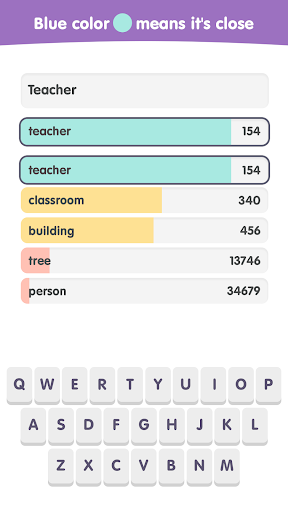 Contexto: Popular Words Game Screen 3