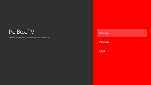 Android application PolBox.TV screenshort