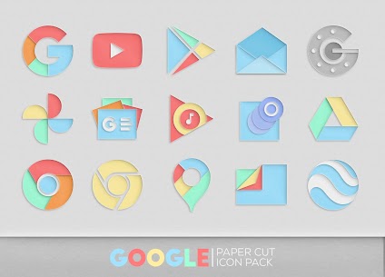 Paper Cut Icon pack New APK (PAID) Free Download 7