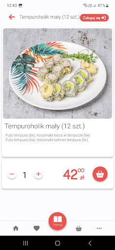 Sushiholik Warszawa Screen 2