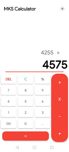 MKS Calculator Screen 3