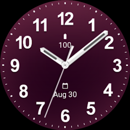 Casual Purple Watch Face Mod Apk