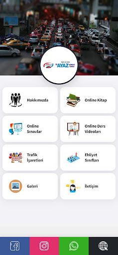 Android application Öz Ayaz Sürücü Kursu screenshort