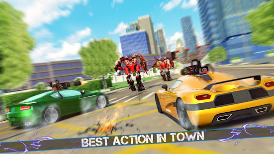 Grand Robot Car Crime Battle Simulator 1.11 APK screenshots 10