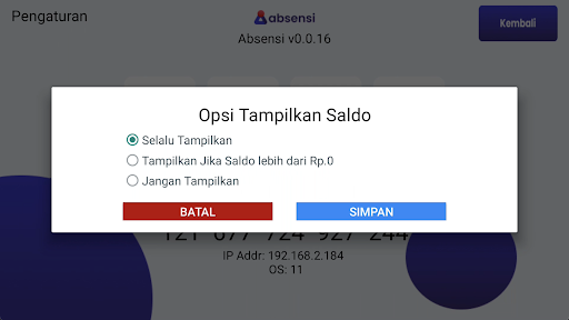 App screenshot