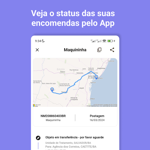 Rastreio Encomendas(Correios) Screen 3