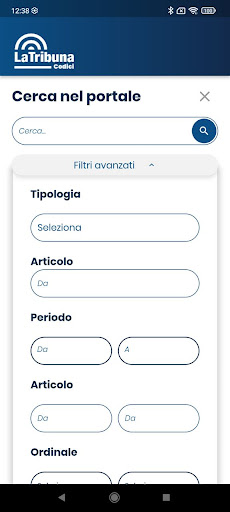 TribunaCodici Screen 3