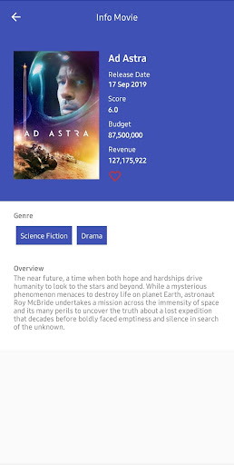Movie Catalogue Screen 3