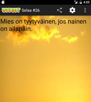 Suomi-vitsit Screen 3