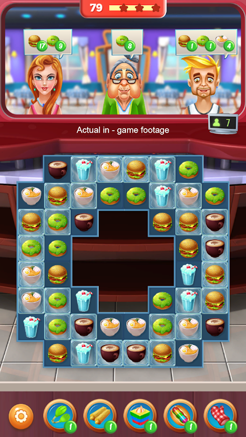 Superstar Chef - Match 3 Gamesのおすすめ画像4