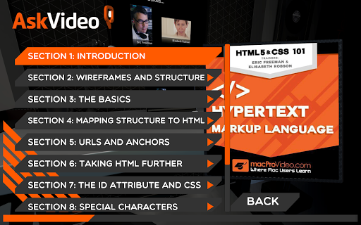 Hypertext Course for HTML5 and